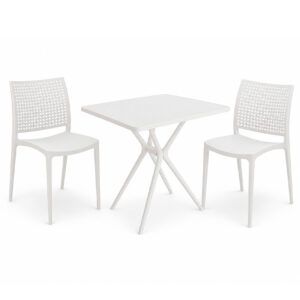 Conjunto Mesa y Sillas Blancas