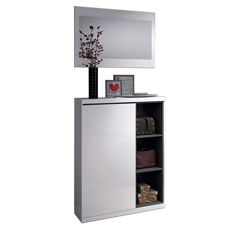 Mueble recibidor con zapatero