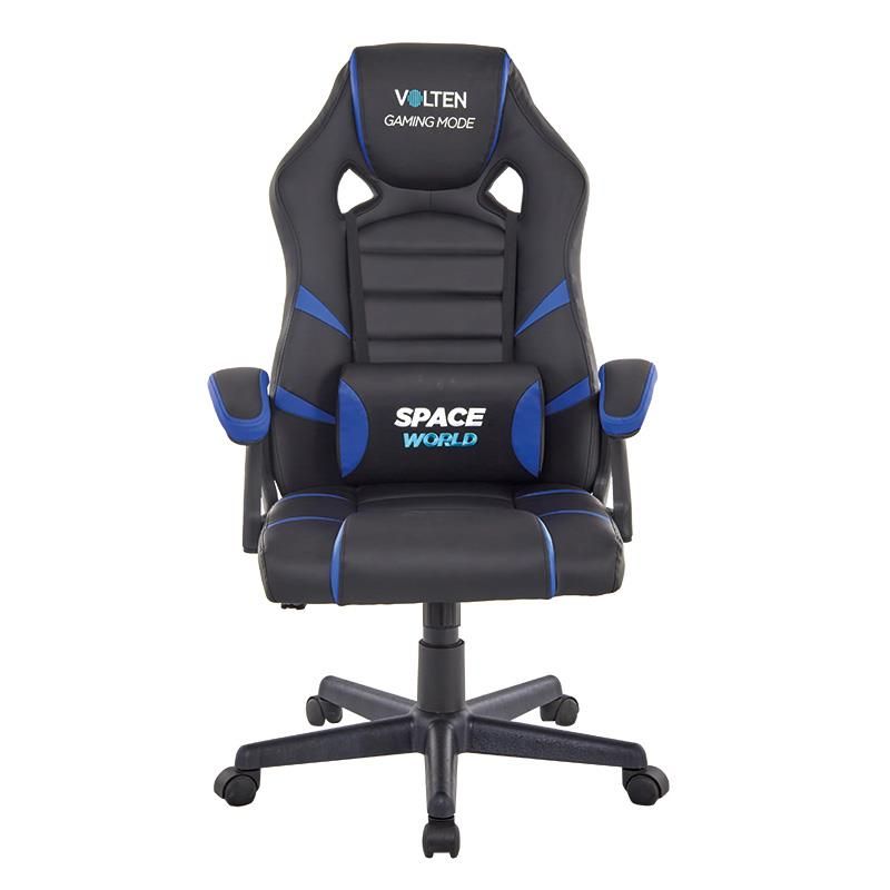 Silla gaming Space World negra-azul VL1609 - Imagen 2