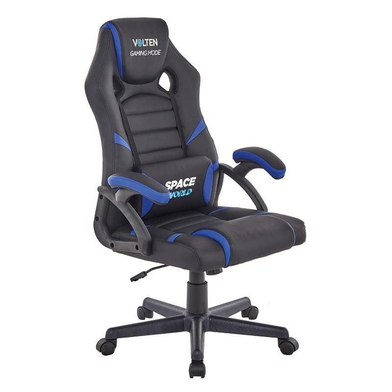 Silla gaming Space World negra-azul VL1609
