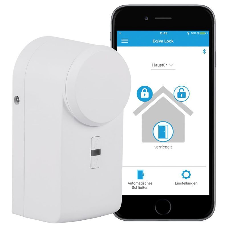 Cerradura Inteligente con Bluetooth 142950A0 Equiva