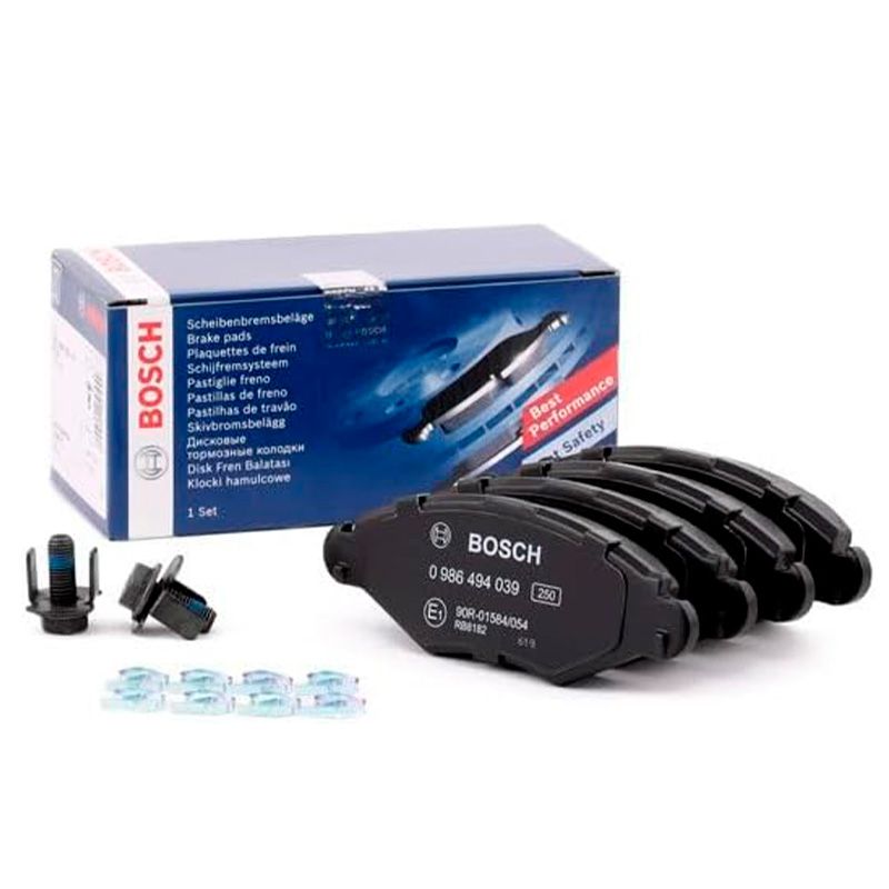 Bosch BP376 Juego de 4 pastillas de freno