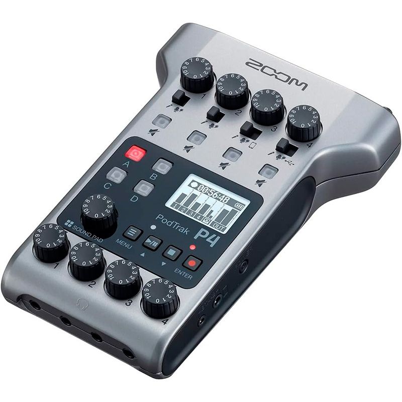 Grabador para Podcast Zoom PodTrak P4