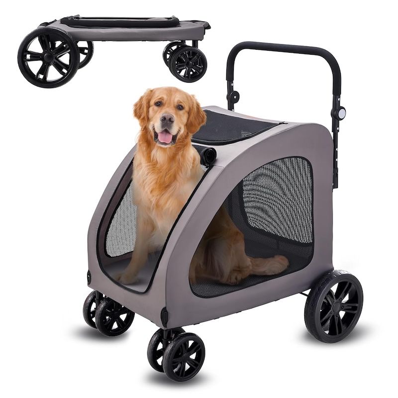Cochecito para Mascotas 4 ruedas VEVOR