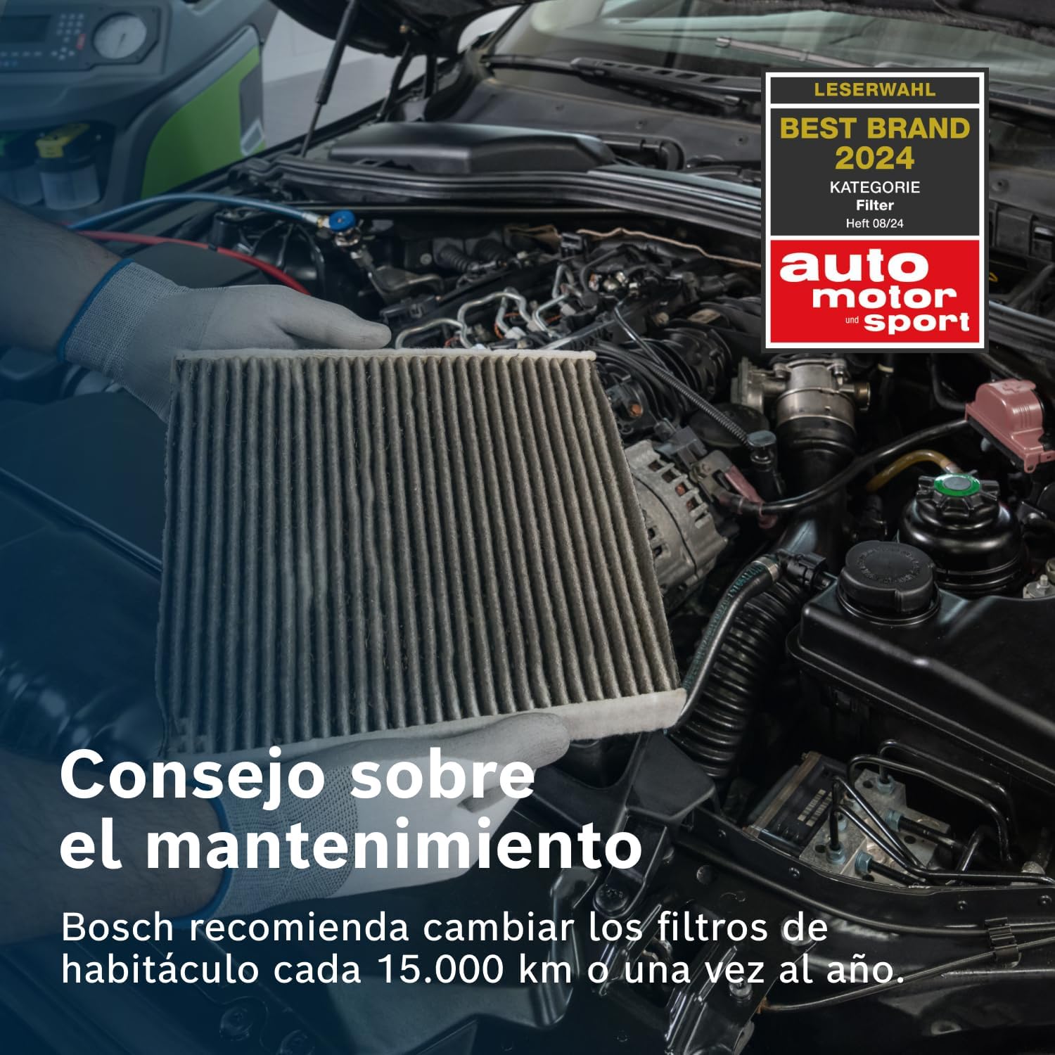 Bosch R2543 Filtro de Habitáculo de Carbón Activo - Imagen 4