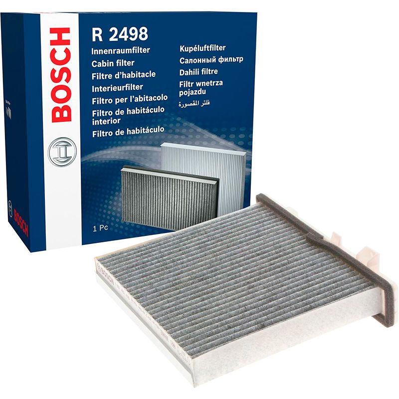 Bosch R2498 Filtro de Habitáculo de Carbón Activo