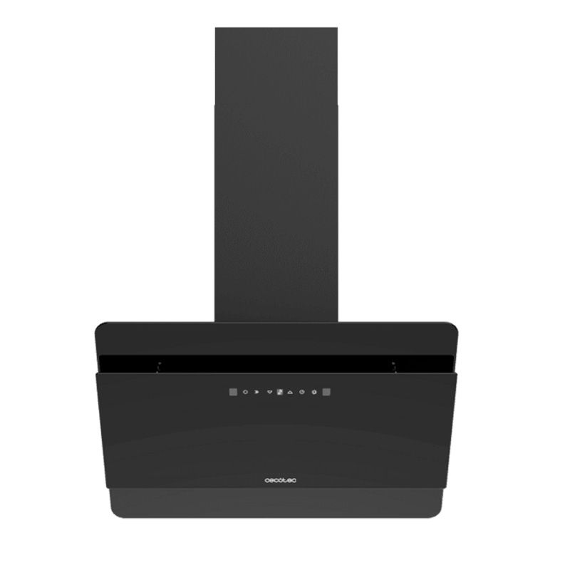 Campana Extractora 60CM Bolero Flux TT 608000 GLASS BLACK A++ Cecotec