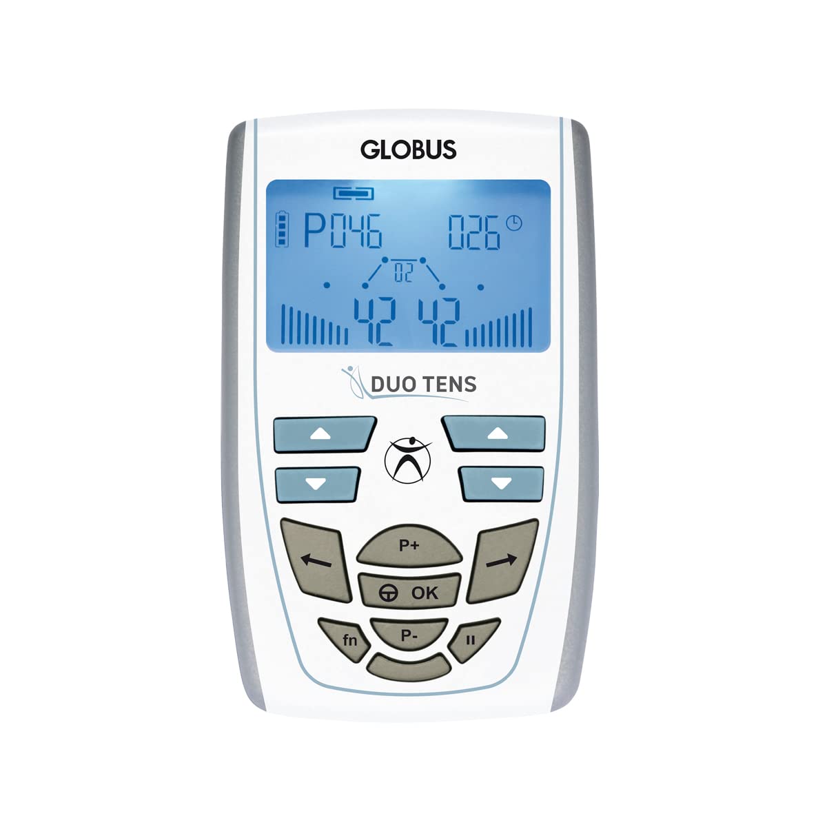 Electroestimulador de 2 Canales GLOBUS Duo Tens