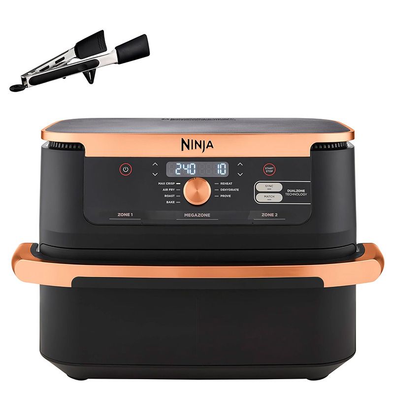 Freidora de Aire Dual Zone 10.4L 7 en 1 Ninja Foodi FlexDrawer AF500EUCP