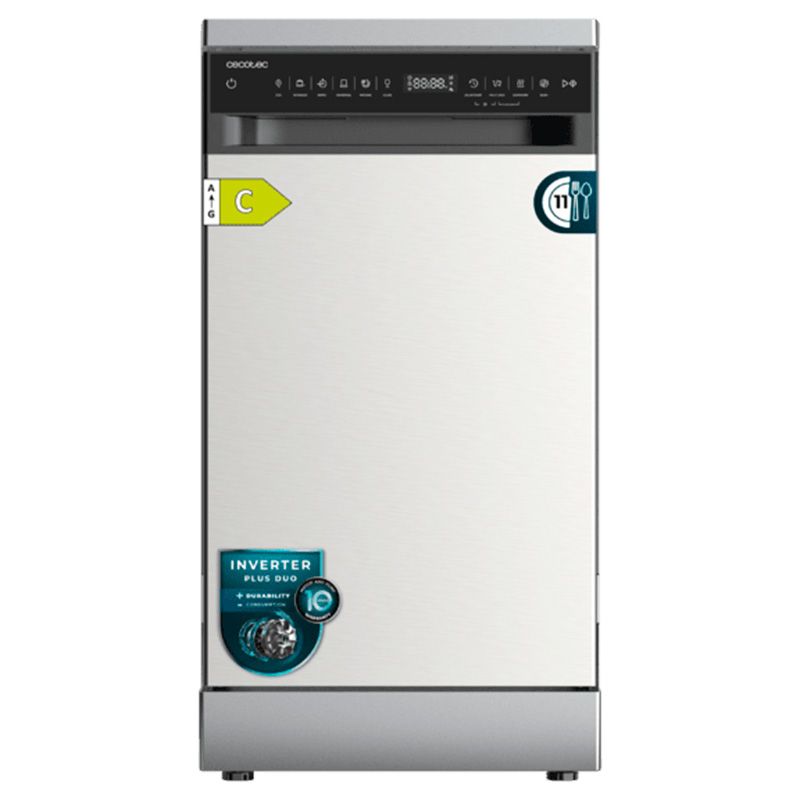Lavavajillas Bolero Aguazero 4560 Inox Connected Cecotec