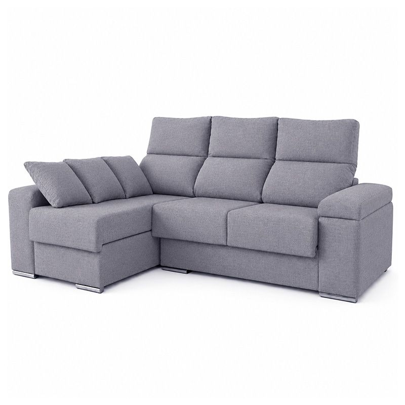 Chaiselongue 2 plazas Mod. Baeza Nasera 25 Steel VF Izq 235cm