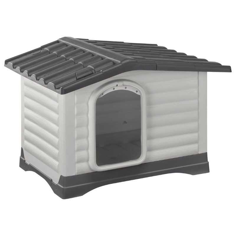 Caseta para Perros Exterior con lateral abatible DOGVILLA 90