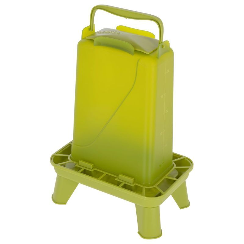 Comedero automático con patas para aves de corral 3,5Kg Kerbl Hobbyfarming