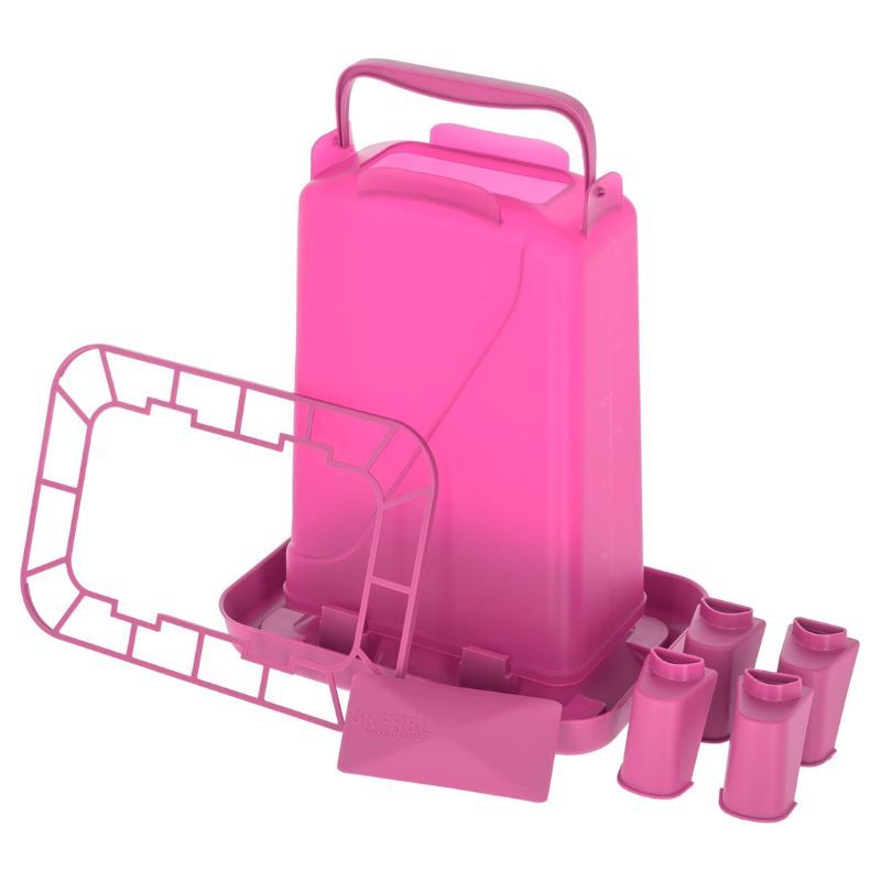 Bebedero automático con patas para aves de corral 3,5L Kerbl Hobbyfarming - Imagen 2