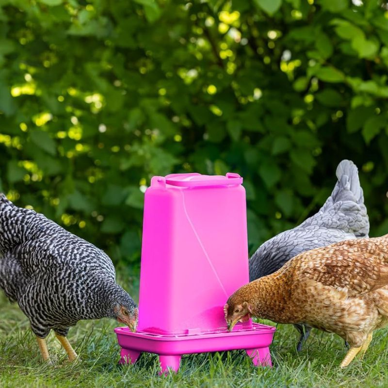 Bebedero automático con patas para aves de corral 3,5L Kerbl Hobbyfarming - Imagen 4