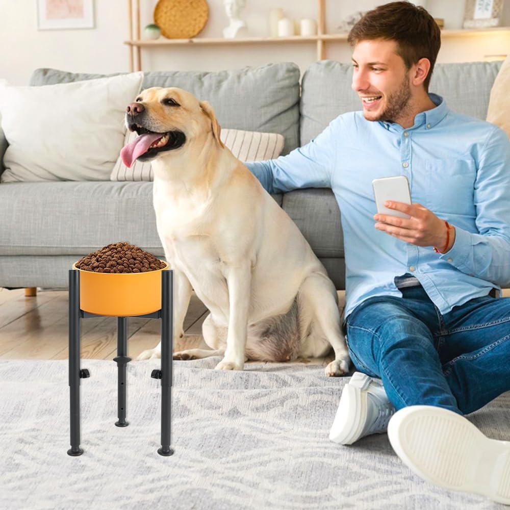 Comedero para Perros en Posición Elevada con Soporte Ajustable Zoyiancy - Imagen 6