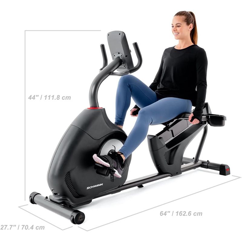 Bicicleta estática reclinada Schwinn Fitness 510R - Imagen 7