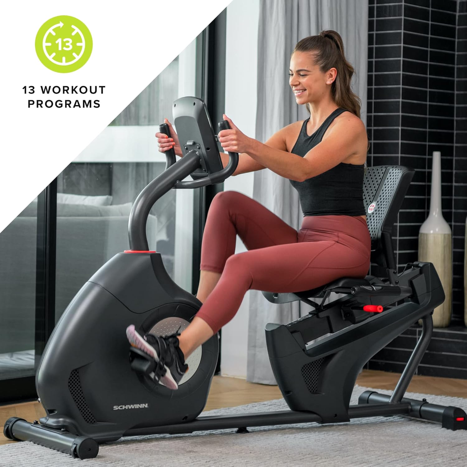 Bicicleta estática reclinada Schwinn Fitness 510R - Imagen 3