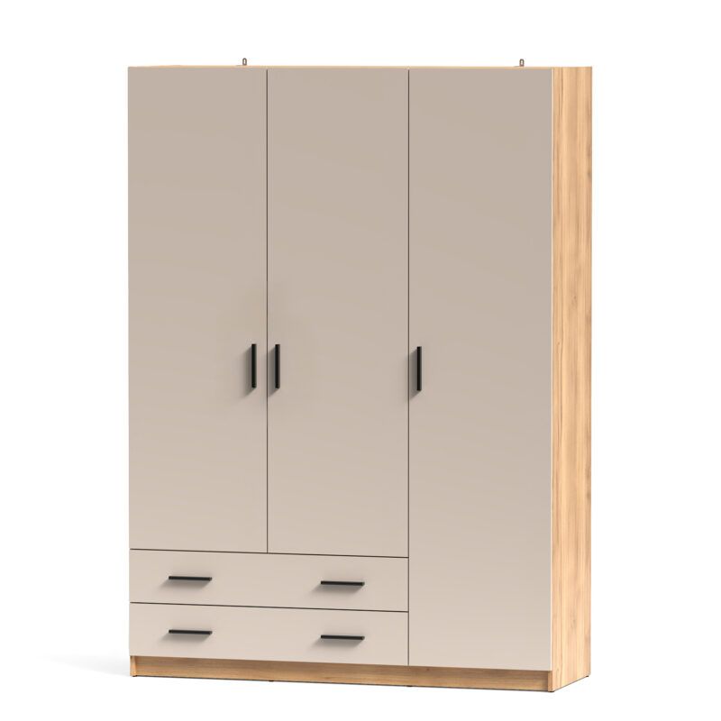 Armario 150CM 3C 2P Mod. Elba MAU-BEI