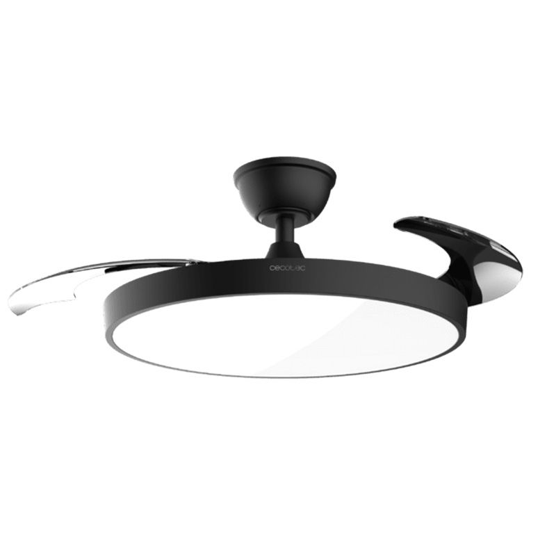 EnergySilence Aero 300 Air Invisible Black Ventilador de techo con 3 aspas retráctiles