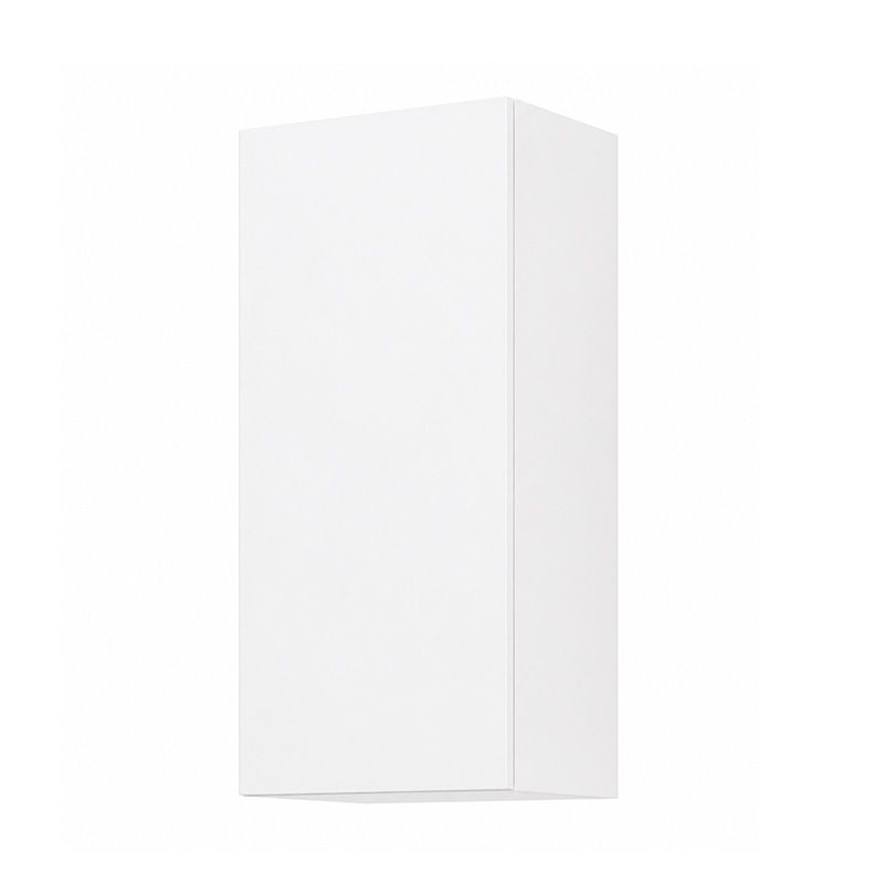 Mueble auxiliar colgante 40x70cm para baño Mod. Export blanco titanio