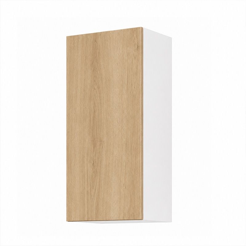 Mueble auxiliar colgante 40x70cm para baño Mod. Export roble