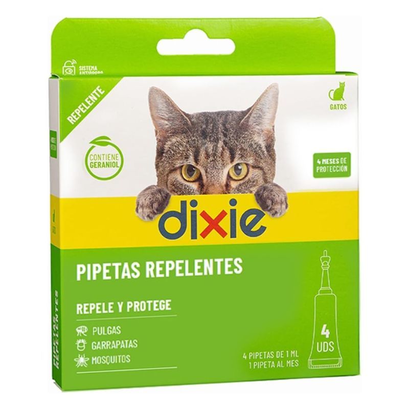 Pipetas Repelentes Gatos 4 uds 1 ml TRIXIE