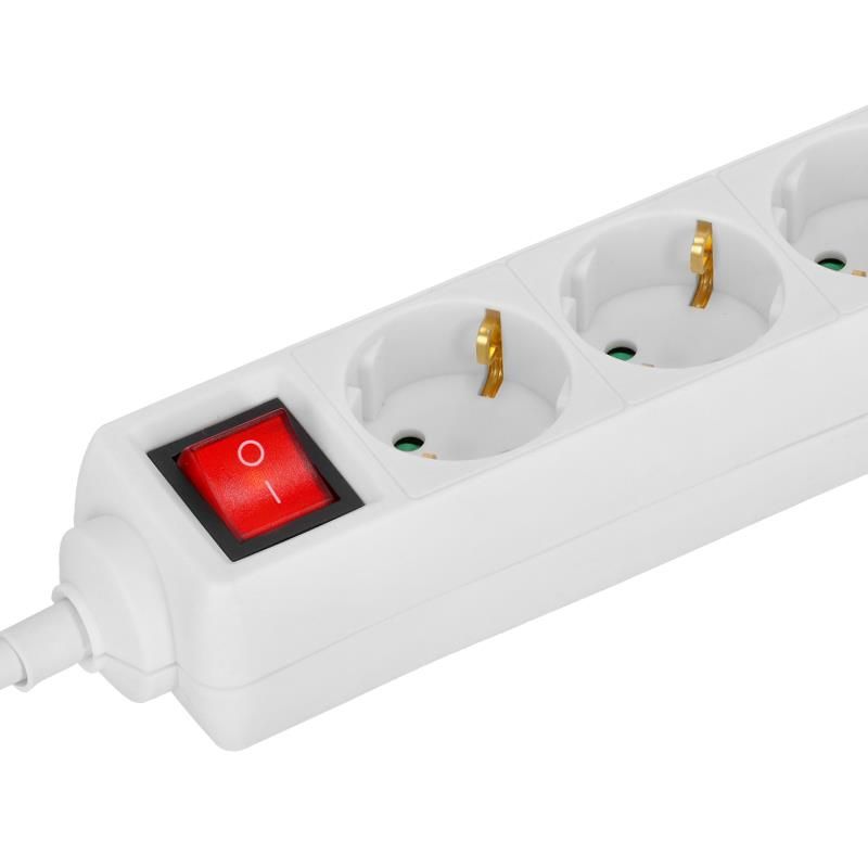 Base Múltiple 4 tomas con interruptor VL1050 - Imagen 3