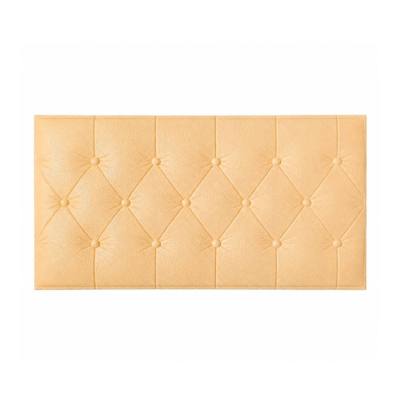 Panel Acolchado Adhesivo 3D Beige 60x30 cm