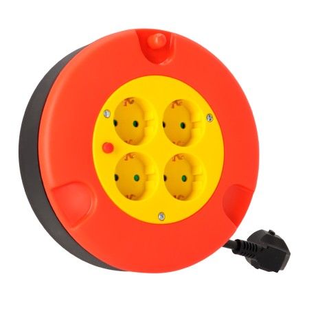 Enrollador de cable 3X1.5mm 5 MTS VL1044