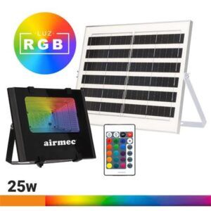 Foco Solar RGB 25W Serie Electra AM131426