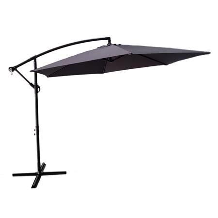 Parasol colgante 3 metros gris DG1425