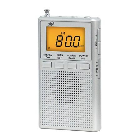 Radio portátil doble banda AM/FM gris LH2330