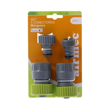 Set 4 conectores de manguera 3/4" AM130992