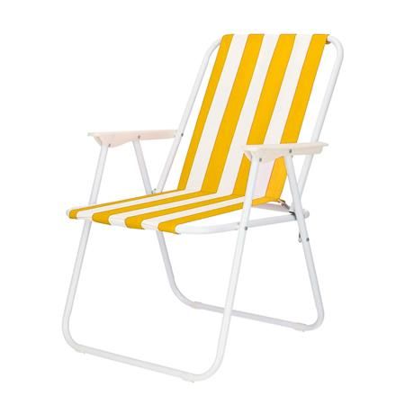 Silla plegable amarilla Serie Savonia DG1352