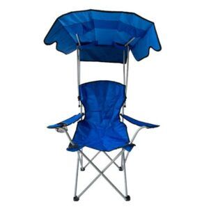 Silla plegable con techo 52×52×93cm DG1465 azul