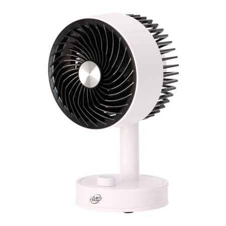 Ventilador portátil de batería 5" blanco LH2199