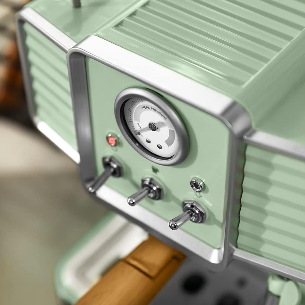 Cafetera Express Power Espresso 20 Tradizionale Light Green Cecotec - Imagen 5