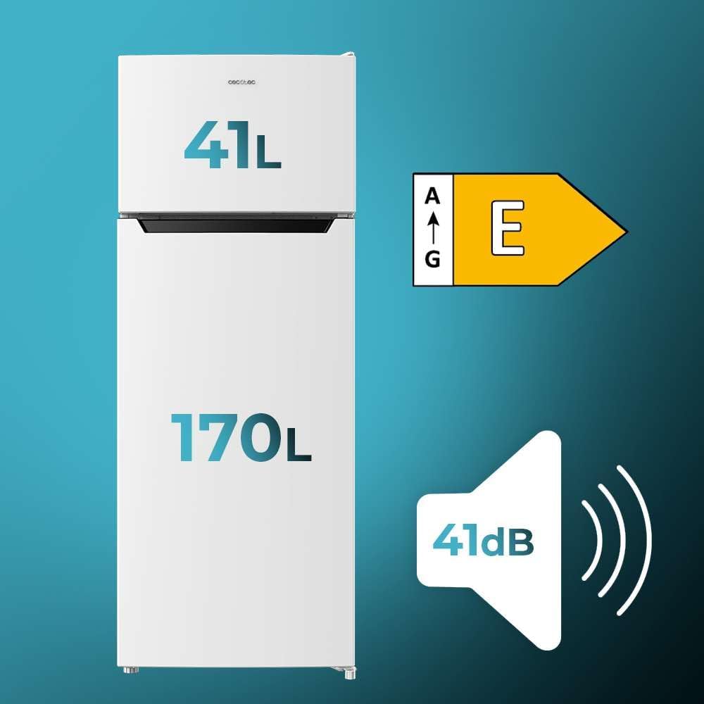 Frigorífico Bolero CoolMarket 2D 211 White E Cecotec - Imagen 4