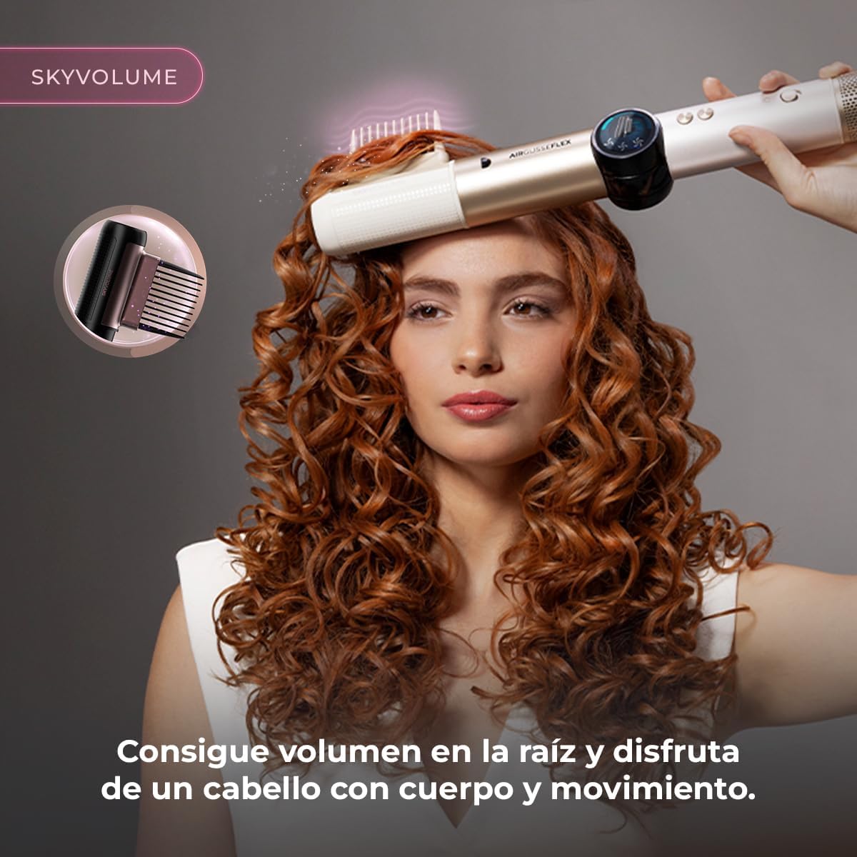 Cepillo moldeador Flexible AirGlisse 14in1 Flex Black Cecotec - Imagen 4