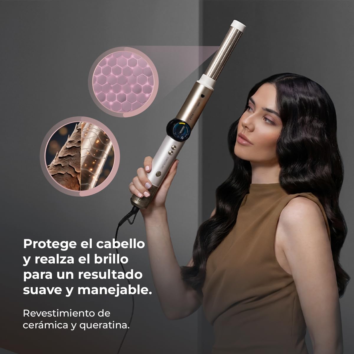 Cepillo moldeador Flexible AirGlisse 14in1 Flex Black Cecotec - Imagen 11