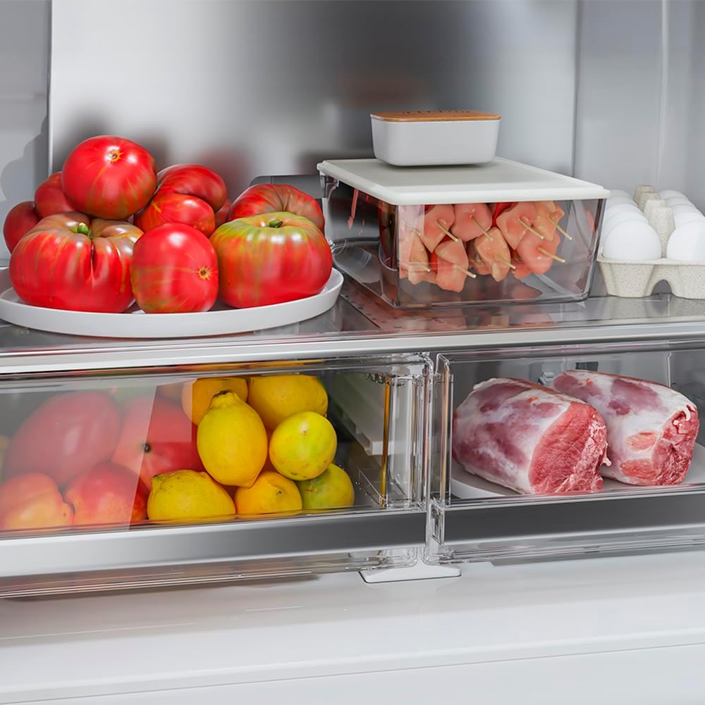 Frigorífico Puerta Francesa Cecotec Bolero CoolMarket FD 436 Inox E – 463 L - Imagen 9