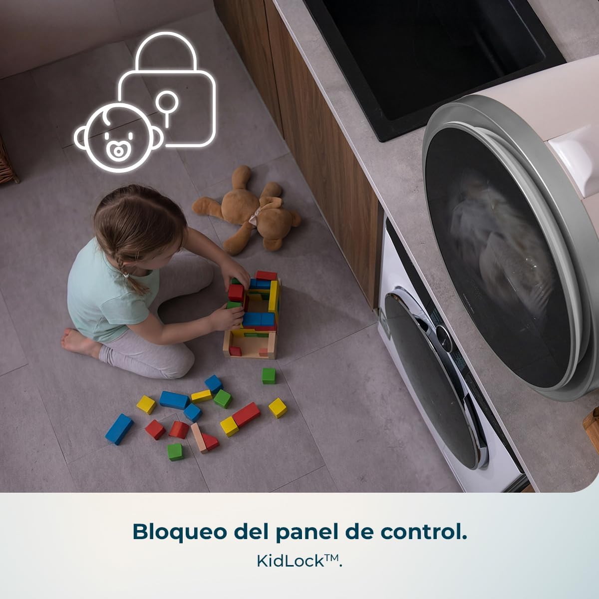 Secadora compacta de evacuación 3Kg Bolero DressCode Dry 3600V Gold Cecotec - Imagen 9