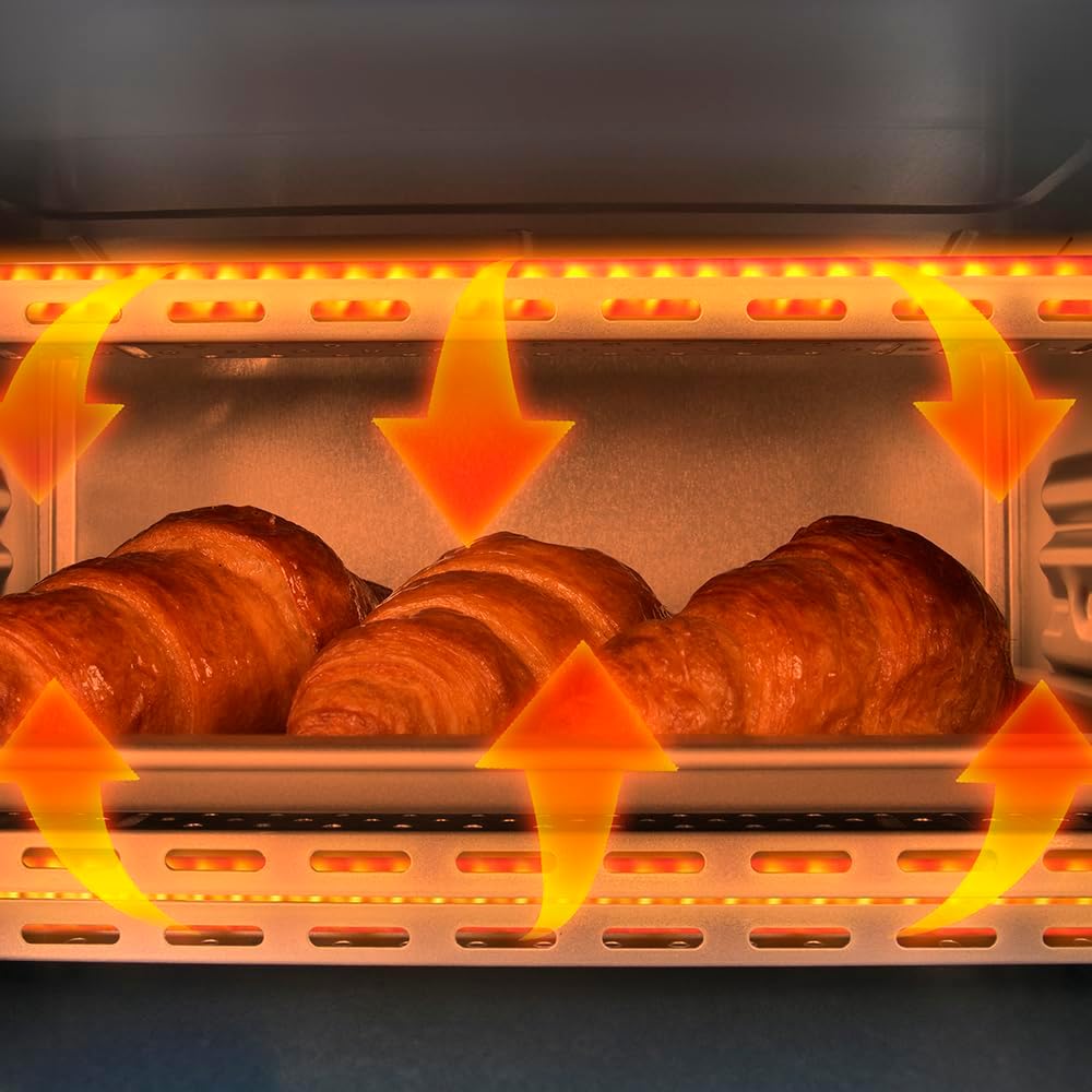 Horno de sobremesa 10L 1000 W blanco Bake&Toast 1090 Cecotec - Imagen 10