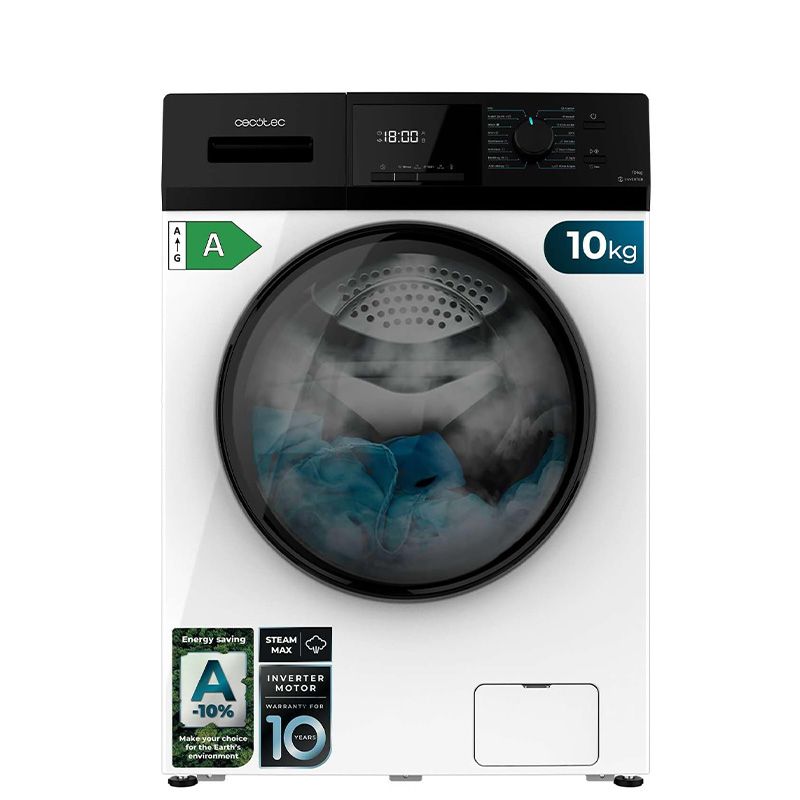 Lavadora carga frontal 10kg Bolero Dresscode 10410 Inverter A Cecotec
