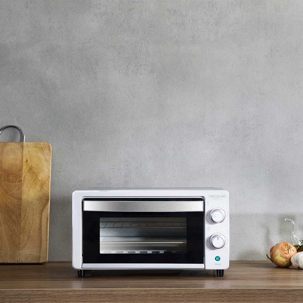 Horno de sobremesa 10L 1000 W blanco Bake&Toast 1090 Cecotec - Imagen 8