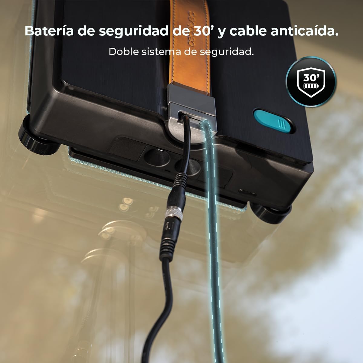 Robot Limpiacristales con App Conga Windroid W50 Double Spray Cecotec - Imagen 3