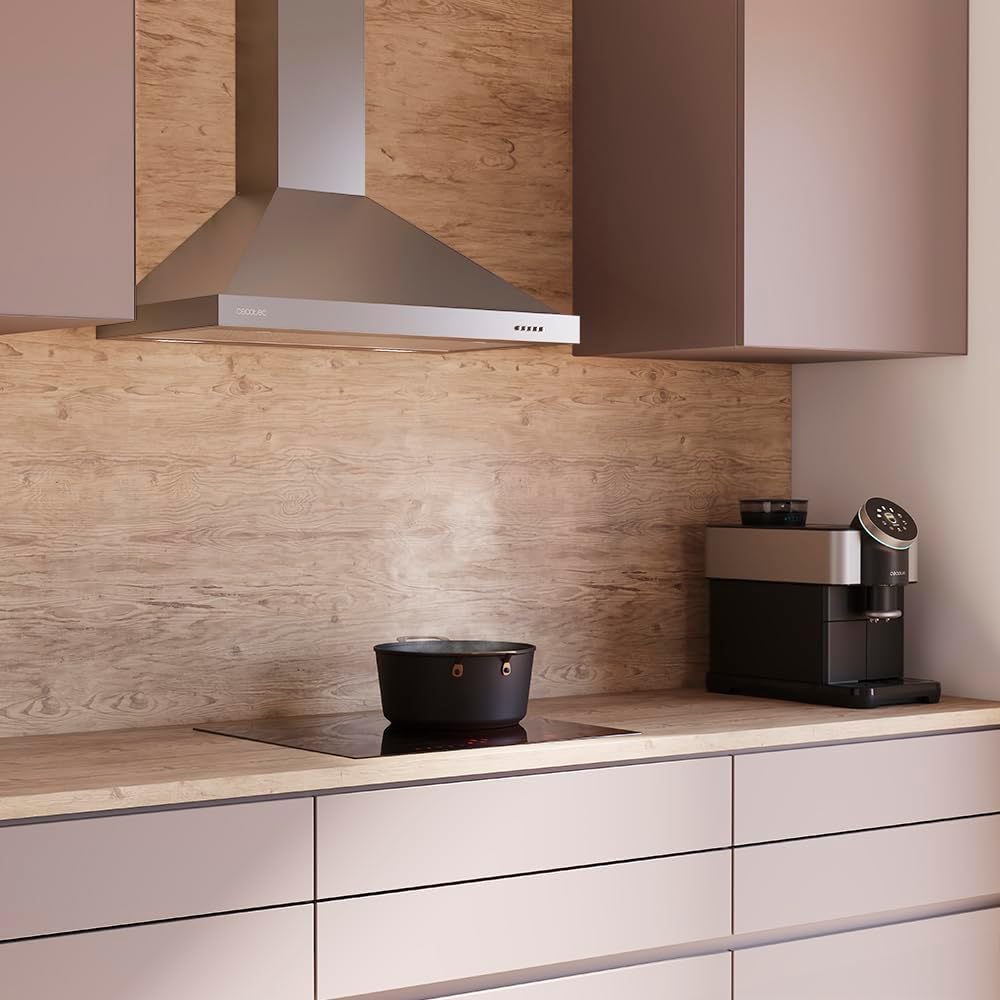 Campana Extractora 60CM Piramidal Bolero Flux PM 606500 Inox A Cecotec - Imagen 11