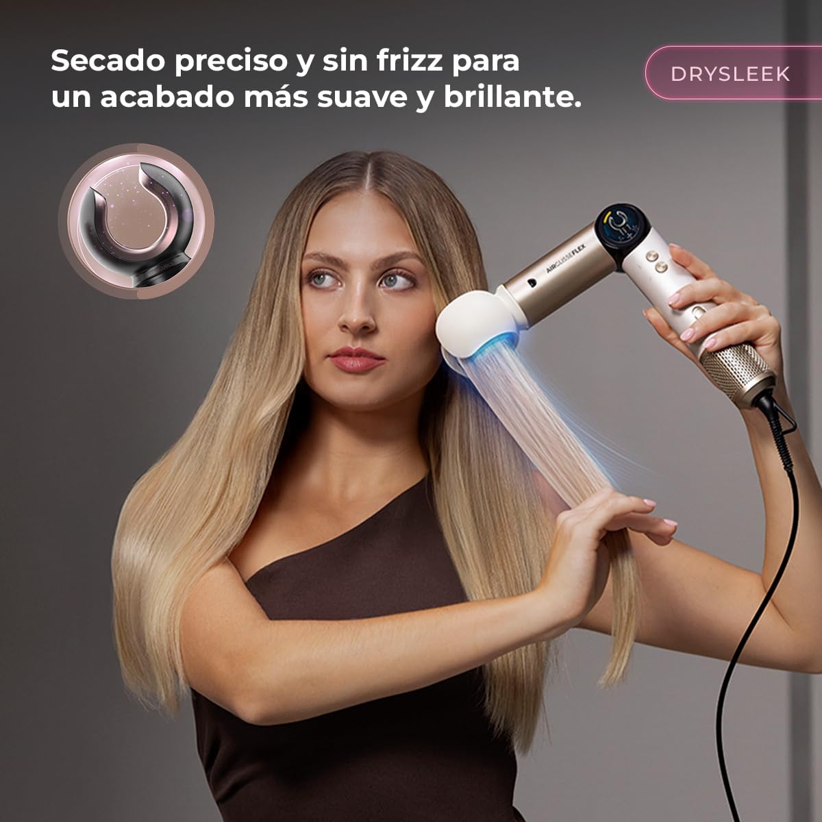 Cepillo moldeador Flexible AirGlisse 14in1 Flex Black Cecotec - Imagen 3