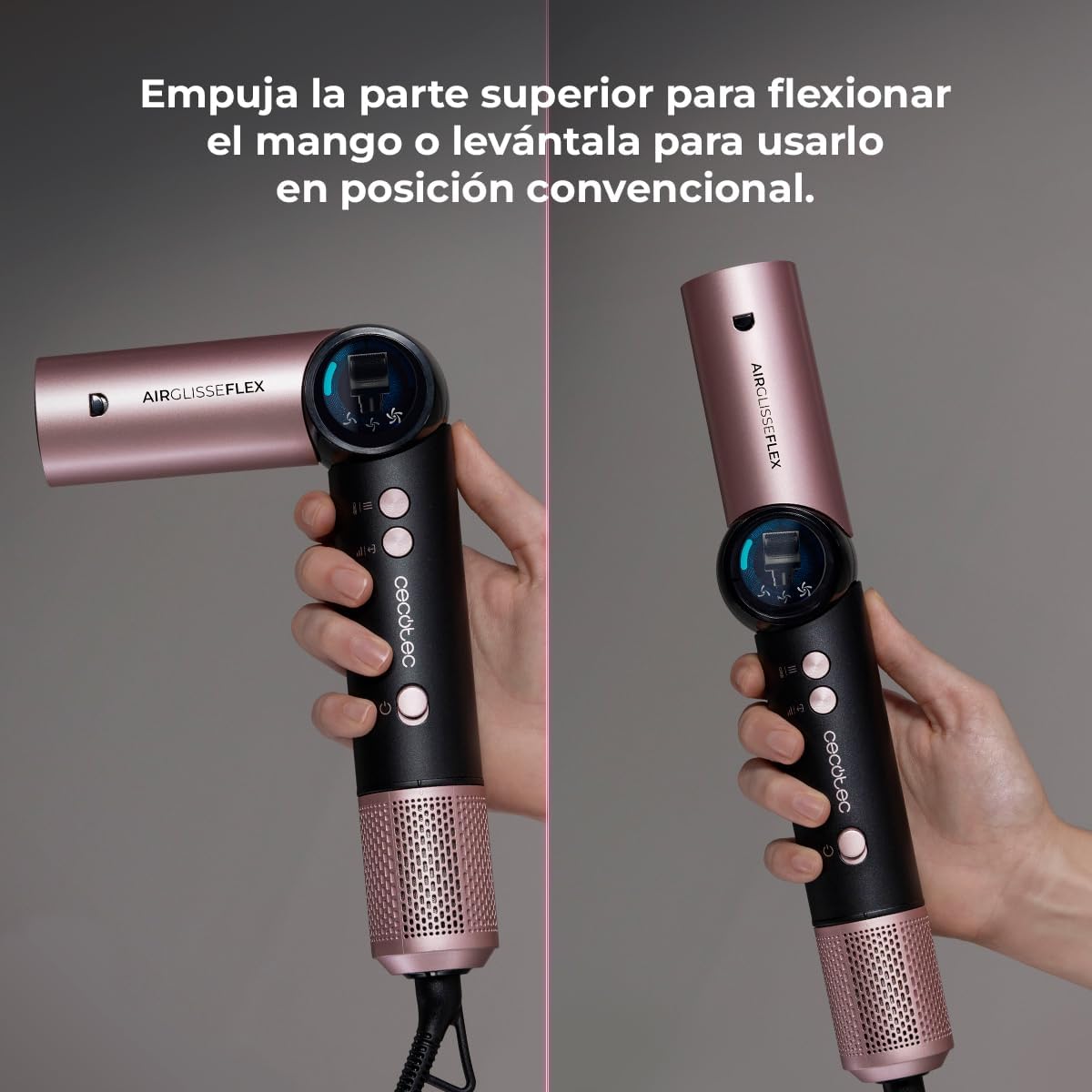 Cepillo moldeador Flexible AirGlisse 14in1 Flex Black Cecotec - Imagen 13